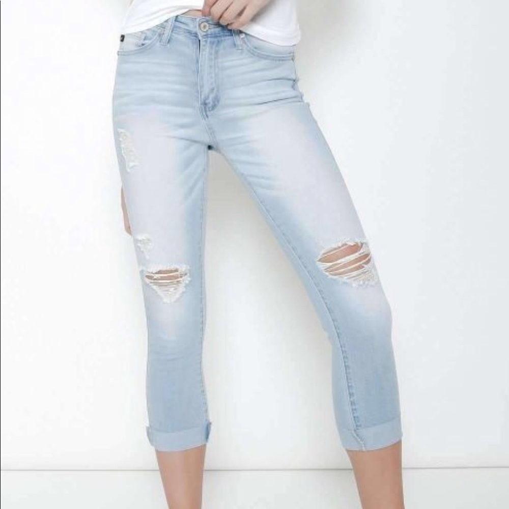 Kancan jeans cropped!